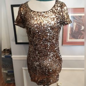 XXI sequined mini dress